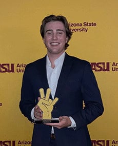 Headshot photo of Brock Blakley, 2025/2026 Sound Scholarship recipient.