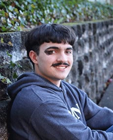 Headshot photo of Caleb Carbonell, 2025/2026 Sound Scholarship recipient.