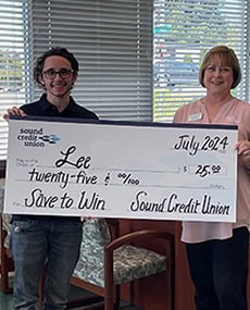 Photo of Lee - Save to Win drawing winner